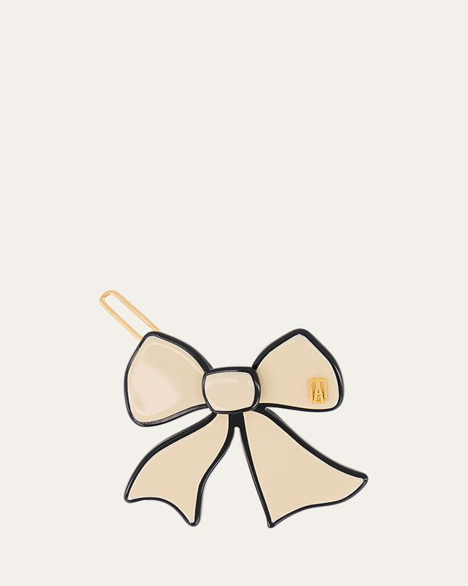 Acetate Bow Barrette